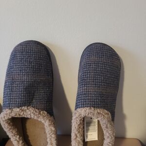 Men's Blue Slip-On Loafers